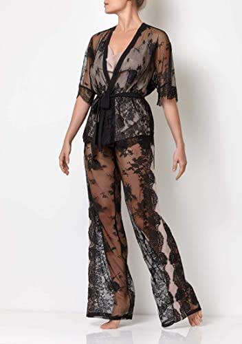 Amazon.com: Millesime Women Pyjama Set | Ladies Loungewear Set 3-piece PJ Set Luxury Gifts for 