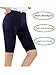 Passionate Adventure Women's Plus Size Active Modal Bike Yoga Shorts Ultra Soft Under Dress Leggings, Comfy Fit