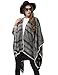 Women's Knitted Poncho Cape Shawls Winter Cardigans Sweater Coat Blanket Wraps