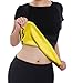 Bafully Neoprene Fitness Tank Top Shaper Underbust Corset Waist Trainer Vest Fat Burner (L (US 12-14)) Black