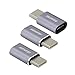 BENFEI Micro USB (Female) USB-C (Male) 3 Pack Adapter Compatible for MacBook 2018 2017 2016, Samsung Galaxy Note 8, Galaxy S8 S8+ S9, Google Pixel, Nexus, and More