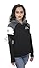 Harley-Davidson Womens Nomadic Roots Raglan Fleece Full Zip Black Hoodie
