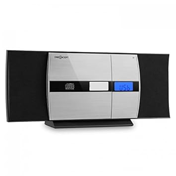 oneConcept V-15-BT • Stereoanlage • Kompaktanlage • Microanlage • Bluetooth • MP3 • Display • USB • Ordnernavigation • AUX-IN