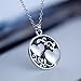 bestwishes2u Personalized silver lettering Lovers Necklace pendent Jewelry