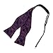 DBA7B.01 Pretty Patterns Microfiber Suppliers Self-tied Bow Tie By Dan Smith