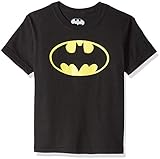 Batman Glow Ink Classic Logo Youth T-Shirt (Small)