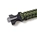 Off-Grid Gear Survival Paracord Bracelet with Updated Waterproof Compass, Knife/Scraper tool, Flint and Bottle Opener - Army Green