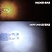 ArtMuseKitsMikash LASFIT 7443 7440 992 T20 LED Bulbs Polarity Free 6000K Super Bright Use for Back Up Reverse, Daytime Running, Parking Lights, Xenon White (Pack of 2)