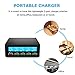 Multi USB Charger,50W 5 Port USB Fast Charger with QC 3.0 Quick Charge LCD Smart Charging Station Hub for Smartphone,Power Bank and Multiple Devices (Black)