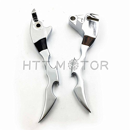 Chrome Brake Clutch Lever for Suzuki Boulevard M109R 2009 2010 2011 2012 2013 - Thumbnail 2