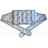 Thermalon Microwave Activated Moist Heat Therapy Wrap with Ties for Back, Hip, Shoulder, 7" x 12"