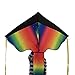 Fun Central AY979 Rainbow Delta Kite Premium, Kites for Kids - 43 Inch