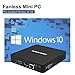 Fanless Mini PC Intel x5-Z8350 Processor 4GB/64GB eMMC Mini Desktop Computers Windows 10, HDMI & VGA Port, HD Graphics, 2.4G/5.8G WiFi, BT 4.2, Auto Power Onthumb 1