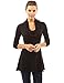 PattyBoutik Women's Cowl Neck A-Line Tunic Sweater