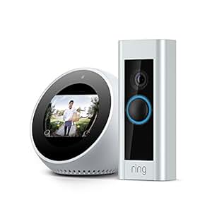 Amazon.com: Ring Video Doorbell Pro + Echo Spot (White