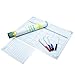 Lockways Magnetic Dry Erase Calendar 17 x 13 - Monthly White Board/Whiteboard Organizer Planner, Fridge Magnetic Calendar Organizer for Kitchen Refrigerator