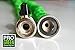 100’ Expandable Garden Hose by Pro Green | Free Spray Nozzle | Water Hose includes Nickel Plated Brass Fittings | Flex Hose Expandable and Retractable in Seconds | Warranty Included