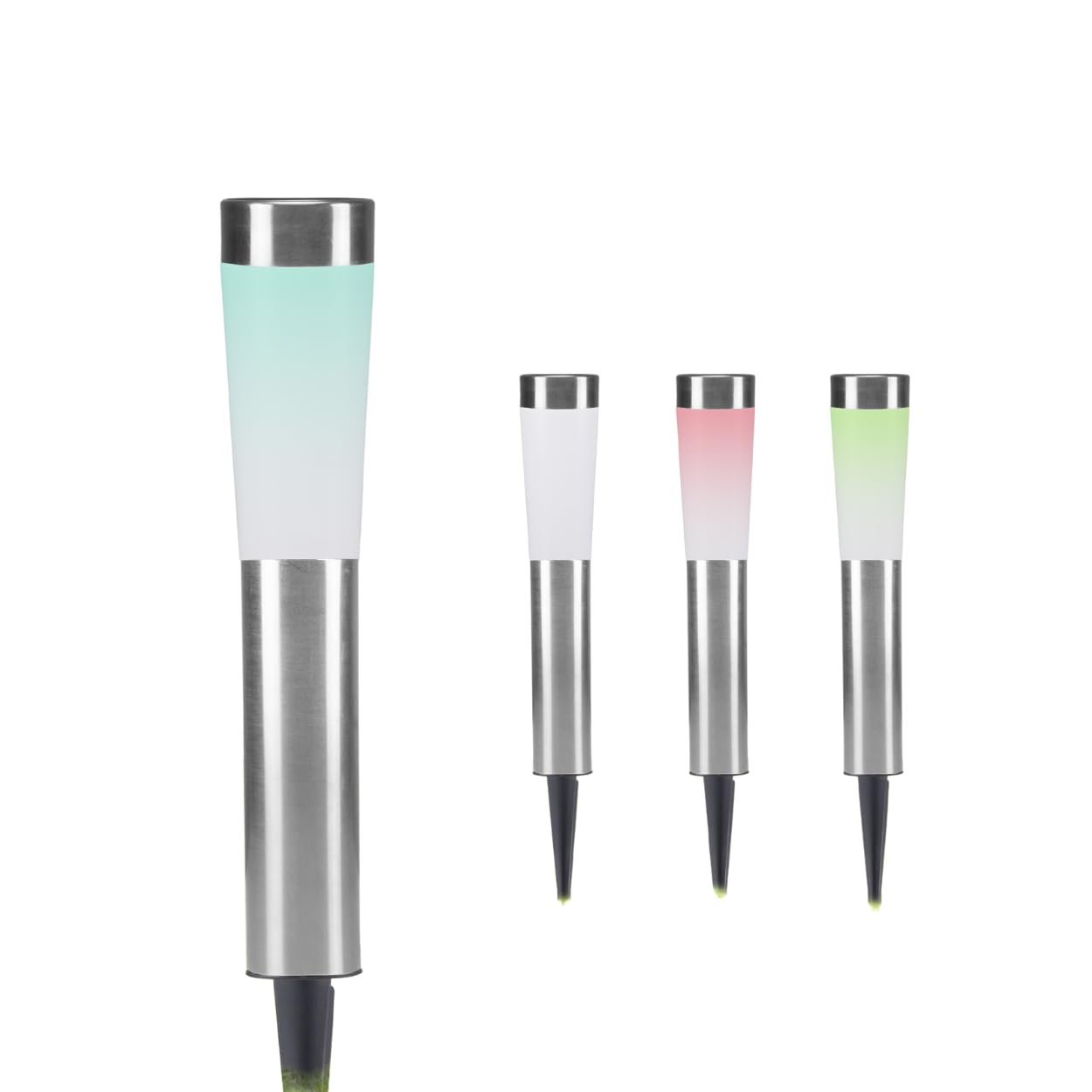 BEPER P207OUT002 Solar Garden Lights Outdoor, 1 Piece - Garden Solar Lights Outdoor, IP44 Protection, 22 in — image 1