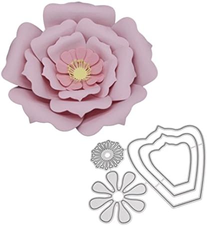 Newest Arrivals! Metal Cutting Dies Graceful Embossing Stencil Stamp Template for DIY Scrapbooking Album Paper Card Craft Decoration by Celucke (L)