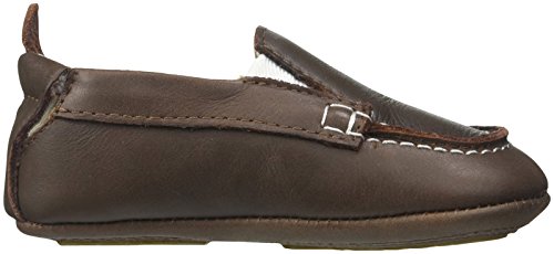 Old Soles Unisex Baby Boat Shoe Slip On (Infant/Toddler), Distressed Brown, 17 EU(1.5 M US Infant)