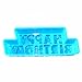 X-Haibei Big Happy Birthday Alphabet Letter Cake Pan Silicone Jello Bread Chocolate Ice Cream Mold 11 inch Length