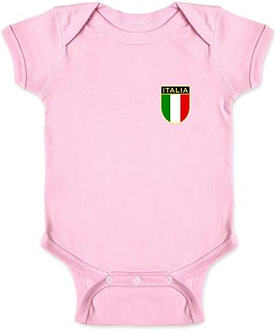 Pop ThreadsItaly Soccer Retro National Team Baby Toddler Kids Girl Boy T-Shirt