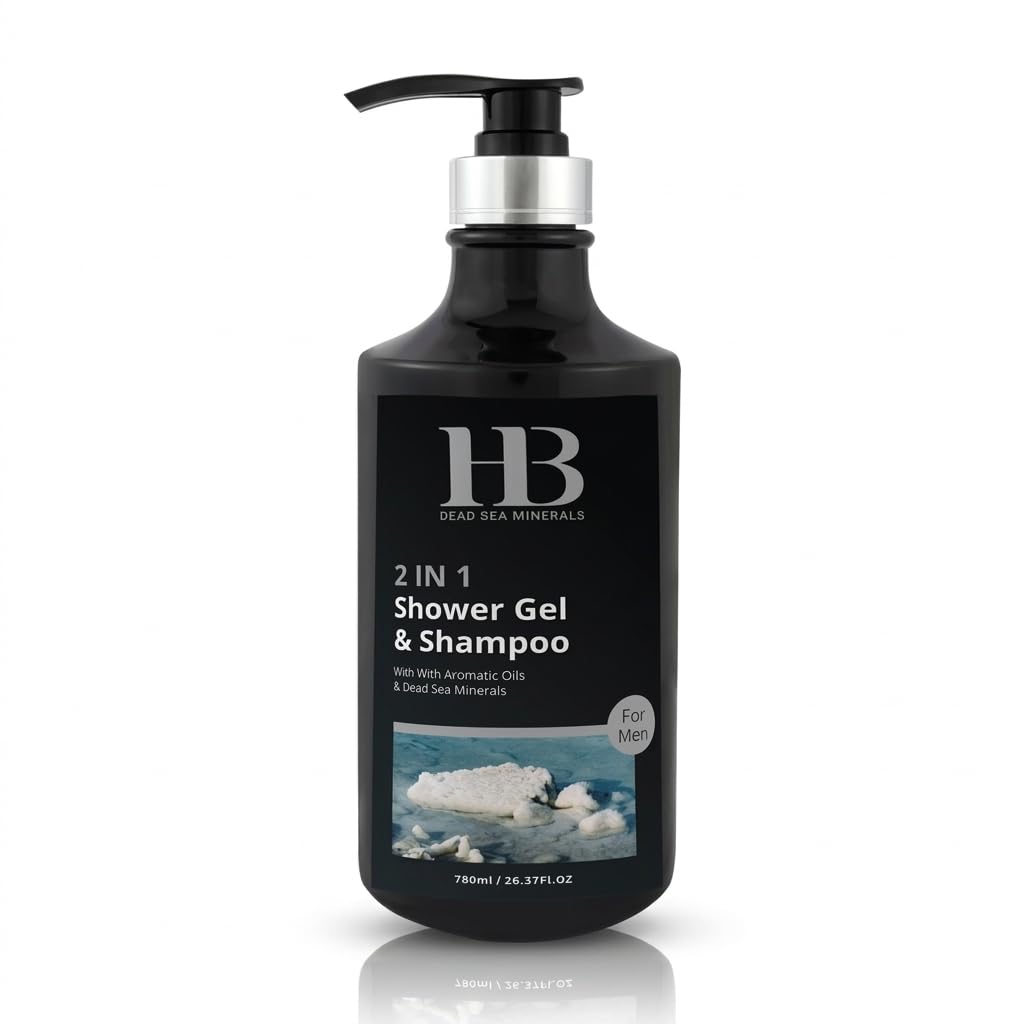 H&B 2 in 1 Shampoo/Shower Gel for Men 780 ml