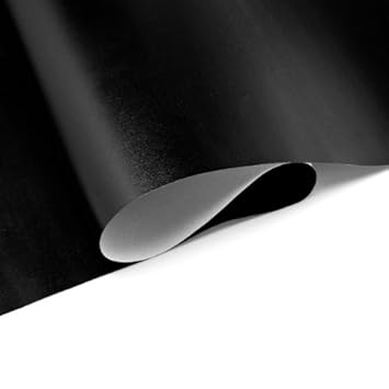 notjustballoons Geschenkpapierrolle, Perlglanzeffekt, 4 m x 70 cm, Schwarz