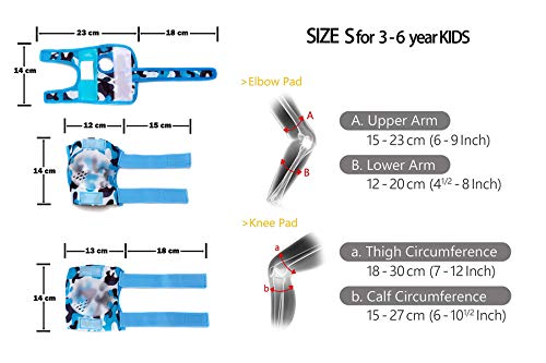 3 BeBeFun+Protective+Roller+Skate+Skateboard+Rollerblade