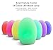 Allnice Waterproof Mood Lamp, USB Rechargeable Color Changing Cordless Night Lights with Remote Control and RGB Color Changing Mood Lights for Indoor Outdoor Decorative Use