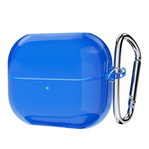 Svanove Magnetic Cell Phone Grip Compatible with Magsafe, Collapsible Phone Stand Holder Round Expanding Kickstand for iPhone Samsung Mobile Phones, Cute Soft Silicone Glossy Jelly, Fluorescent Blue