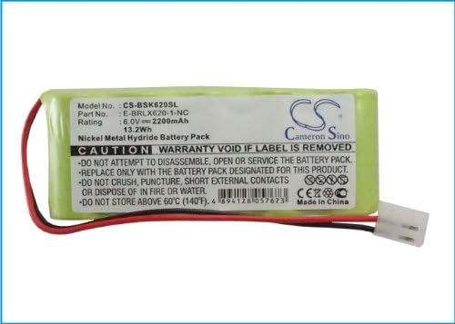 VINTRONS Ni-MH BATTERY Pack Fits BOSCH Somfy BD5000, Somfy BD6000