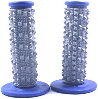 STONEMEN Universal Soft MX HandleBar Grips Rubber Gel Grips For KTM Honda Yamaha Kawasaki Suzuki (Blue)