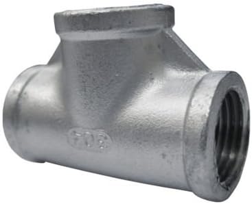 10 PACK Stainless Steel 304 Cast Pipe Fitting Tee, CLASS 150, 1/2" NPT FEMALE