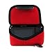 MegaGear ''Ultra Light'' Neoprene Camera Case Bag with Carabiner for Canon PowerShot G3 X G3X Digital Camera (Red) (MG575)