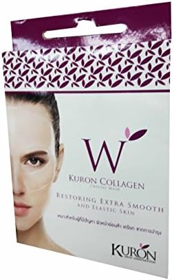 4 Packs of Kuron Collagen Crystal Mask, Restoring Extra Smooth and Elastic Skin.