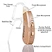 Otofonix Encore OTC Hearing Aid with Advanced Background Noise Reduction, Battery Powered, Behind-the-Ear Nearly-Invisible, for Seniors& Adults with Moderate to Severe Hearing Loss, Left Ear, Beige