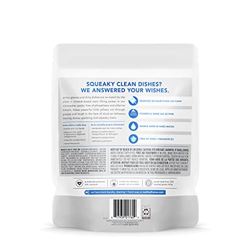 Method Dishwasher Detergent Packs, Dishwashing Rinse Aid to Lift Tough