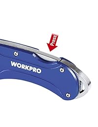 workpro Heavy Duty   Cúter plegable retráctil