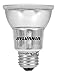 Sylvania 74055 Dimmable Led Bulb, 8 W, 120 V, Par20, Medium Aluminum, 25000 Hr