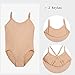 STELLE Girls Nude Seamless Undergarment Camisole Leotard for Dance/Ballet/Gymnastics