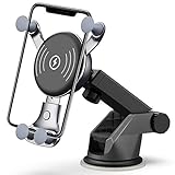 BESTHING 7.5W & 10W Wireless Charger, Dashboard & Windshield Car Mount, Cell Phone Holder, 10W Compatible for Samsung Galaxy S9/S9+/S8/S8+/Note 8, 7.5W Compatible for iPhone Xs Max/Xs/XR/X/ 8/8 Plus