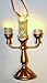 Disney Parks Beauty and the Beast Lumiere Light Up Figurine Ornament NEW