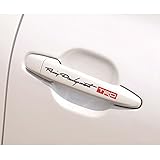 Encell Car Door Sticker Decal for TRD Toyota,White