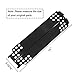 Hisencn 15 inch Grill Heat Plate Replacement for Charbroil 463436215, 466334613, 466342014, 463436213,G432-0096-W1, Porcelain Steel Heat Tent Shield Deflector for Kenmore 16113, 16115 (4 Pack)