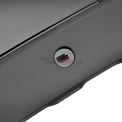 MotorFansClub Front Lower Skid Plate Protector Bumper Board Trim for Range Rover Sport 2014-2017, Black - Thumbnail 4