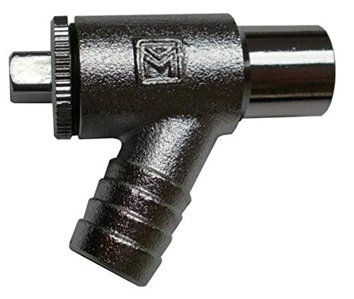 15mm Chrome Plated Type A Draw Off Cock - Pack of 2