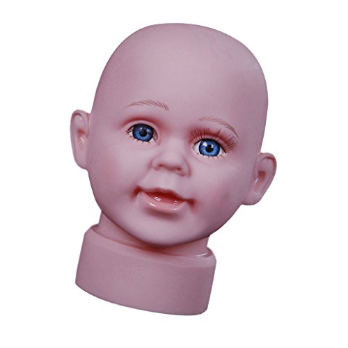 Dolity Child Infant Head Mannequin Part for Education