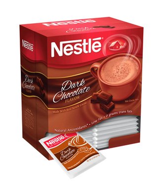 Nestle Dark Chocolate Hot Cocoa Mix - 50 single serve packets