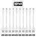 Short Lighting Cable,FEEL2NICE 10 Pack 7-Inch iPhone Cord Data Sync USB Portable Fast Charger for iPhone X XS Max XR / 8/8 Plus / 7/7 Plus / 6/6 Plus / 5S / iPad/iPod, White primary